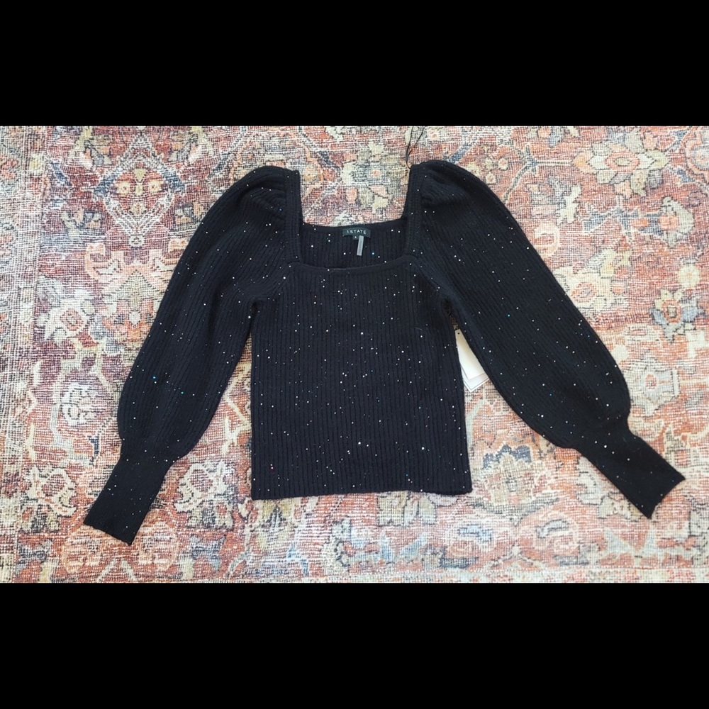 1.State - Square Neck Sweater (BRAND NEW)
